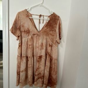 EASEL MINI DRESS SIZE SMALL